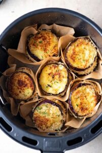 Berenjenas Crujientes Estilo Parmesano (sin salsa)