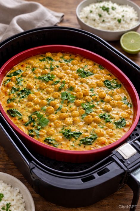 Curry de Garbanzos y Coco Cremoso para molde de silicona Frygarra