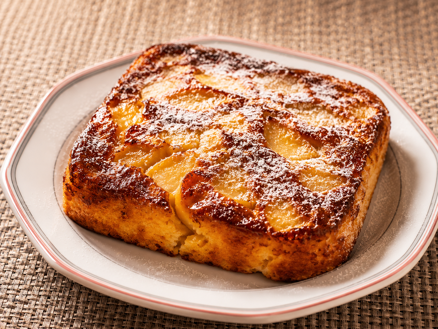 Pastel de Manzana húmedo en molde de silicona Frygarra
