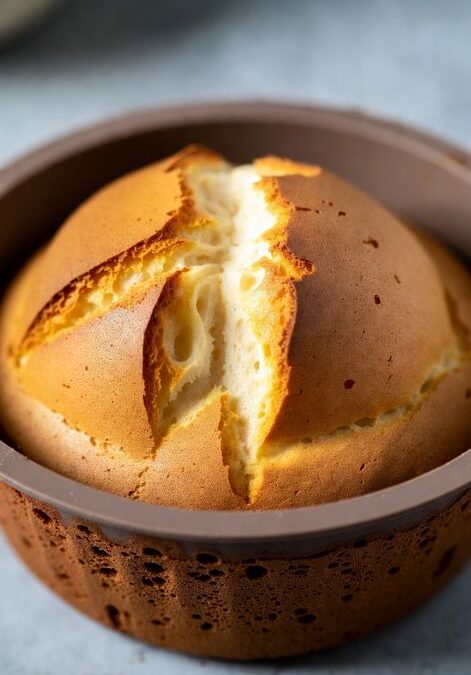 Pastel de Vainilla Esponjoso