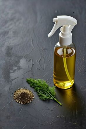 Eneldo y aceite