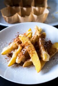 Frituras de Manzana