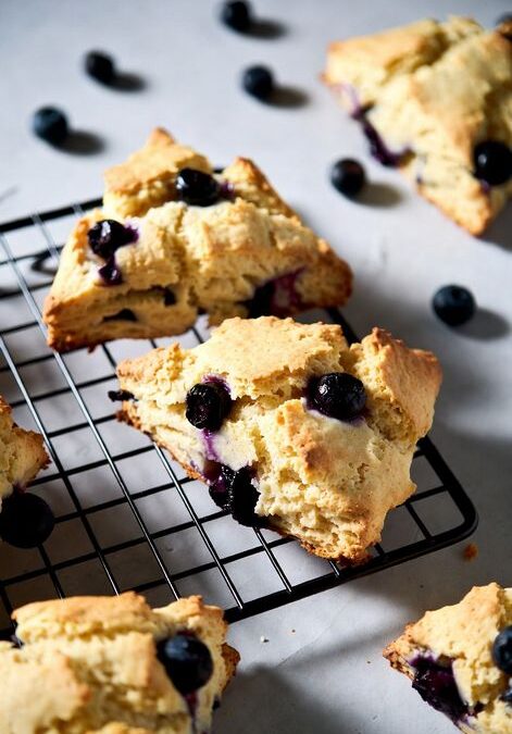 Scones de Arándanos